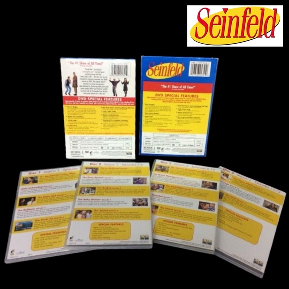 NEW Seinfeld Seasons 1, 2, & 3 DVD Box Set (8 Discs) - Picture 3 of 6